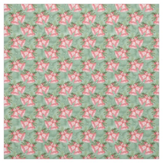 Schöne Weihnachtsglocken Stoff (Muster)