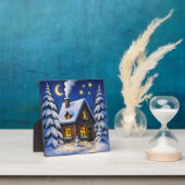 Schöne Weihnachtsgrüße Fotoplatte (InSitu)