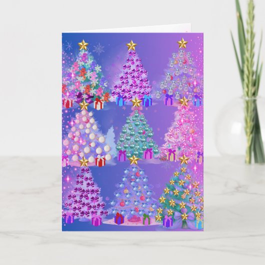 Schöne Weihnachtsgrüße Karte (Vorderseite)