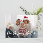 schöne Weihnachtsgrüße Karte (Stehend Vorderseite)