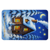 Schöne Weihnachtsgrüße Magnet (Horizontal)