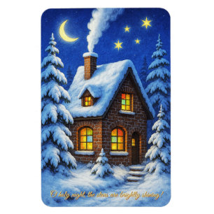 Schöne Weihnachtsgrüße Magnet