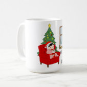 Schöne Weihnachtsgrüße - Tasse (Vorderseite Links)