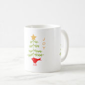 Schöne Weihnachtskaffee-Tasse Kaffeetasse (VorderseiteRechts)
