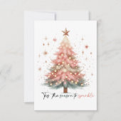 Schöne Weihnachtskarte (Vorderseite)