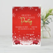 Schöne Weihnachtskarte Dankeskarte (Stehend Vorderseite)