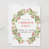 Schöne Weihnachtskarte Dankeskarte (Vorderseite)