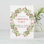 Schöne Weihnachtskarte Dankeskarte (Stehend Vorderseite)