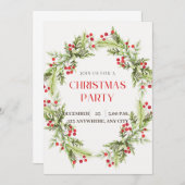 Schöne Weihnachtskarte Dankeskarte (Vorne/Hinten)