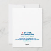 Schöne Weihnachtskarte der Saison Feiertagskarte (Rückseite)