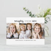 Schöne Weihnachtskarte Feiertagskarte (Stehend Vorderseite)