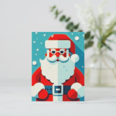 Schöne Weihnachtskarte Feiertagspostkarte (Stehend Vorderseite)