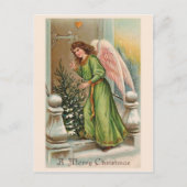 Schöne Weihnachtskarte Feiertagspostkarte (Vorderseite)