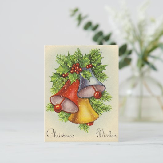 Schöne Weihnachtskarte Feiertagspostkarte (Stehend Vorderseite)