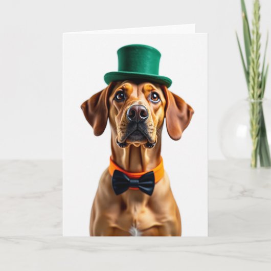 Schöne Weihnachtskarte für Hunde Karte (Vorderseite)