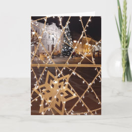 Schöne Weihnachtskarte Karte