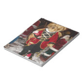 Schöne Weihnachtskarte Notizblock (Rotiert)