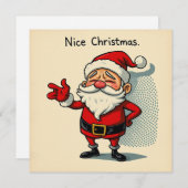 Schöne Weihnachtskarte - über den Weihnachtsfeiert Feiertagskarte (Vorne/Hinten)