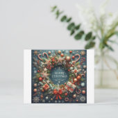 Schöne Weihnachtskarten Postkarte (Stehend Vorderseite)