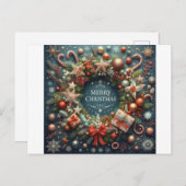 Schöne Weihnachtskarten Postkarte (Vorne/Hinten)