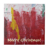 Schöne Weihnachtslieder! Fliese (Vorderseite)