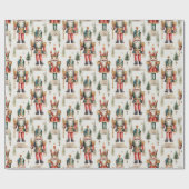 Schöne Weihnachtsnachtscreme Geschenkpapier (Flach)