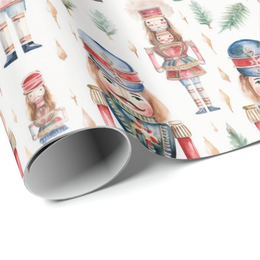 Schöne Weihnachtsnachtscreme Geschenkpapier (Rolleneckpunkt)