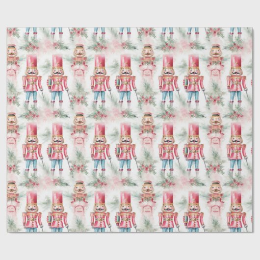 Schöne Weihnachtsnachtscreme Geschenkpapier (Flach)