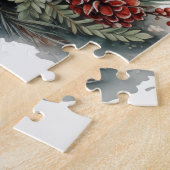 Schöne Weihnachtsschlange Puzzle (Seite)