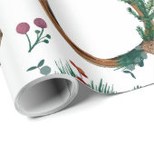 Schöne Weihnachtszeit Komfort Urlaub Jahreszeit Geschenkpapier (Rolleneckpunkt)