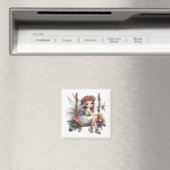 Schöne Weihnachtszucht Magnet (In Situ (Geschirrspüler))