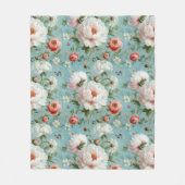 Schöne Weiß- und Rothalden Fleecedecke (Vorderseite)