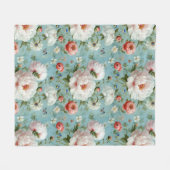 Schöne Weiß- und Rothalden Fleecedecke (Vorderseite (Horizontal))