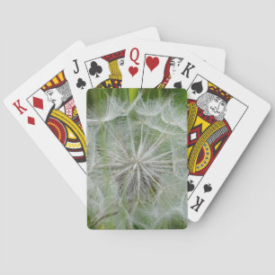 Schöne weiße Blume Spielkarten