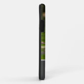 Schöne weiße Ente schwimmen auf Gartenteich! Case-Mate iPhone Hülle (Hinten/Rechts)