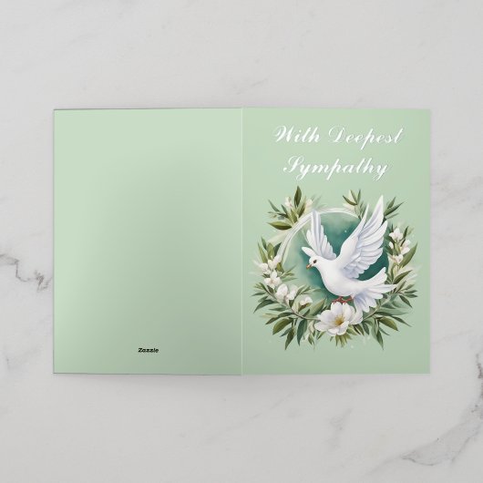 Schöne weiße Friedenstruppe (Äußere Ablage)