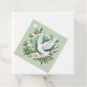 Schöne weiße Friedenstruppe Geschenkanhänger (Beispiel)