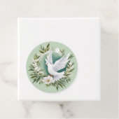 Schöne weiße Friedenstruppe Geschenkanhänger (Beispiel)