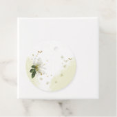 schöne weiße goldene Blüten Grün für Anhänger (Beispiel)