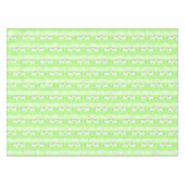 Schöne Weiße Hochzeitspferde Gemustert Tischdecke (Vorderseite (Horizontal))
