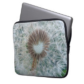 Schöne weiße Kronleuchte Laptopschutzhülle (Vorderseite Links)