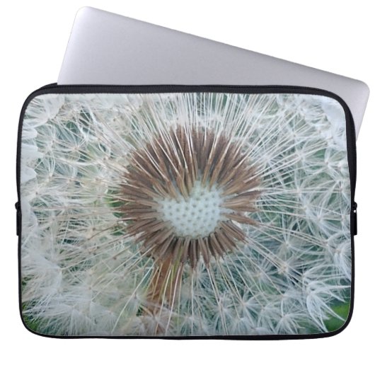 Schöne weiße Kronleuchte Laptopschutzhülle (Vorderseite)