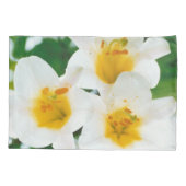 Schöne weiße Lilien - Lilium candidum Kissenbezug (Rückseite)