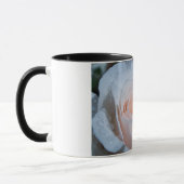 Schöne weiße Rose Tasse (Links)