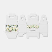 Schöne weiße Rosen Geschenkschachtel (Ungefaltet)