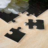 Schöne weiße Rosen Puzzle (Seite)