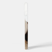 SCHÖNE, WEISSE ROUGH COLLIE DOG Case-Mate iPhone HÜLLE (Rückseite / Links)