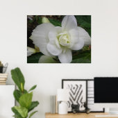 Schöne weiße Schrift Poster (Heimbüro)