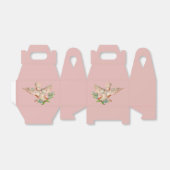 schöne weiße Taube mit Sprig im Mund Geschenkschachtel (Ungefaltet)