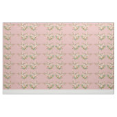 schöne weiße Taube mit Sprig im Mund Stoff (Yard (91,4 cm))